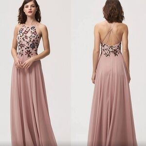 Jenny Yoo Sophie Embroidered Dress